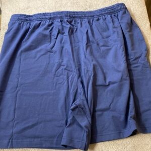 King size size 3XLB navy blue shorts NWT